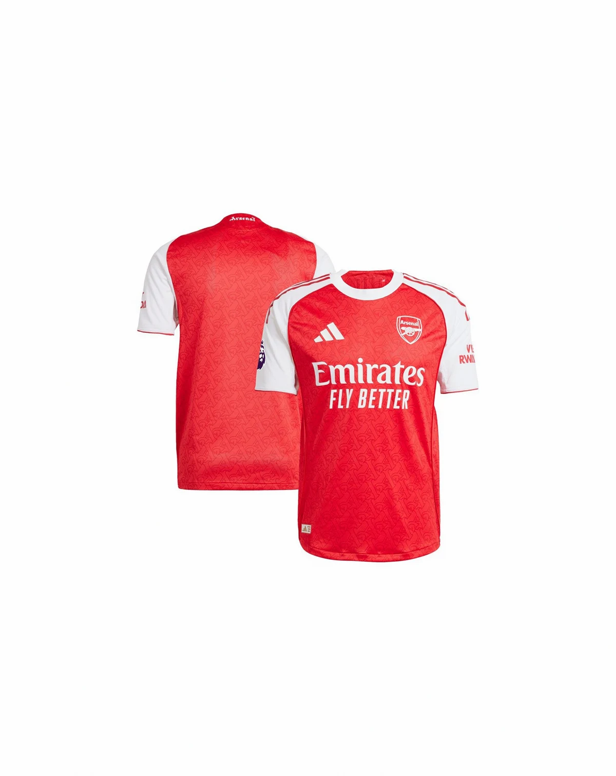 Men's Red Arsenal 2025/26 Home Authentic Jersey