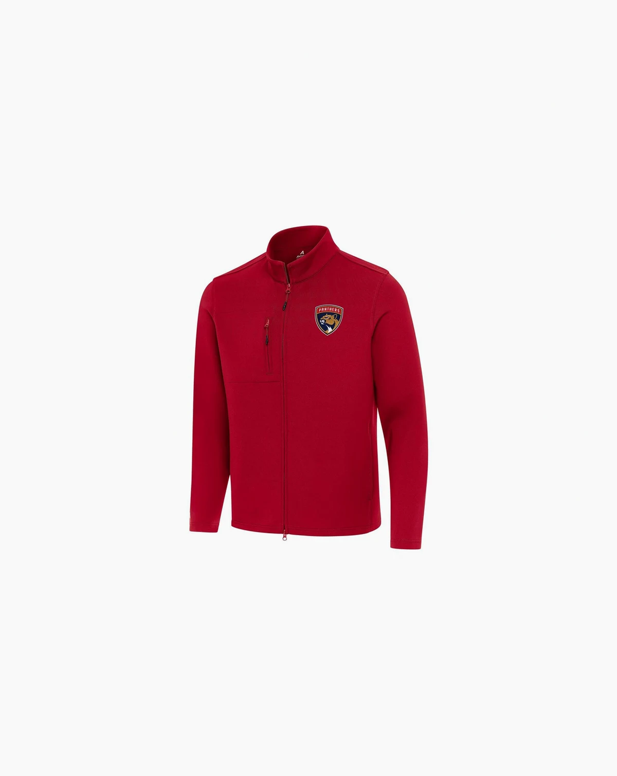 Men's Red Florida Panthers Objection Double-Peached Full-Zip Jacket