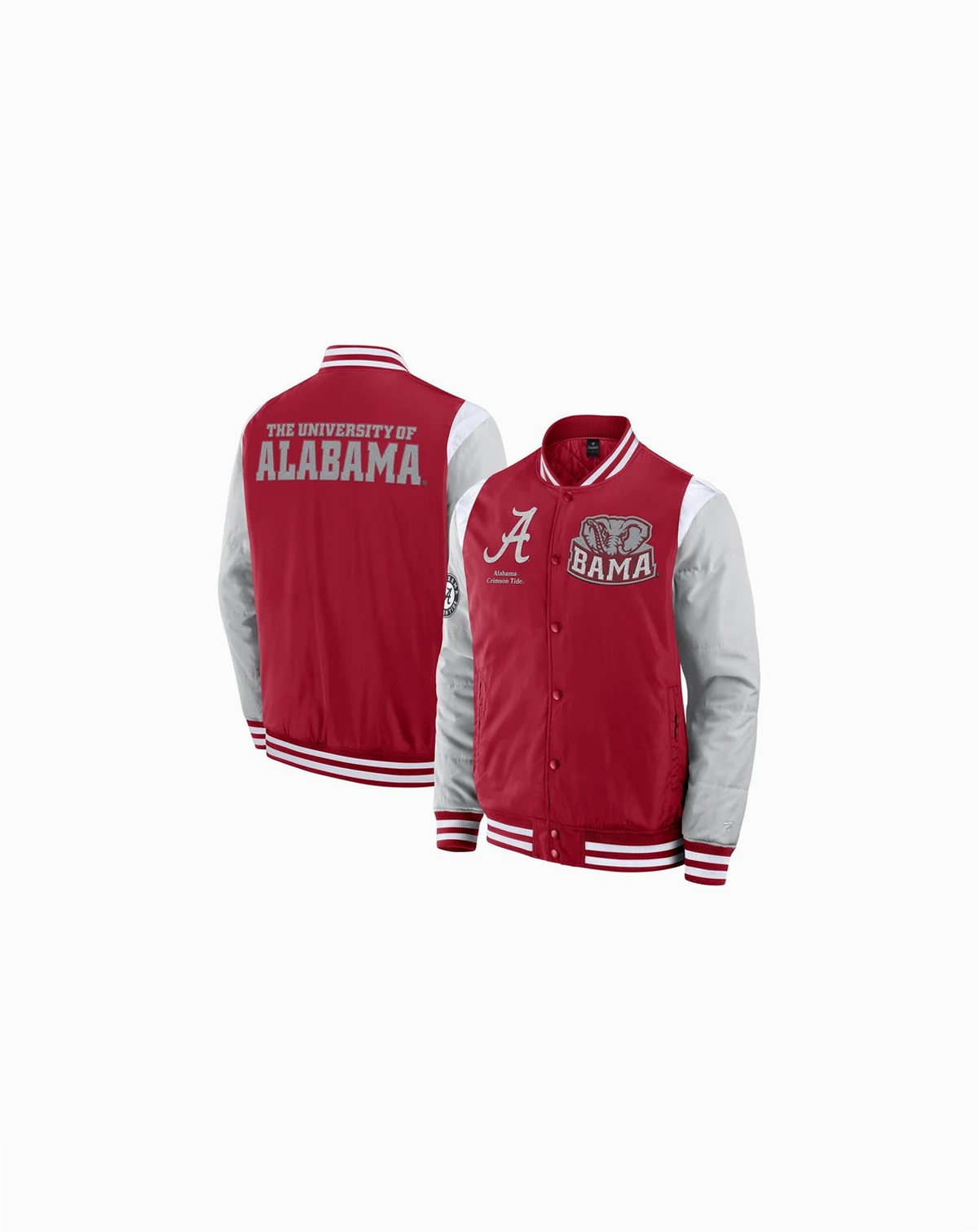 Men's Crimson Alabama Crimson Tide Elements Elite Full-Snap Jacket