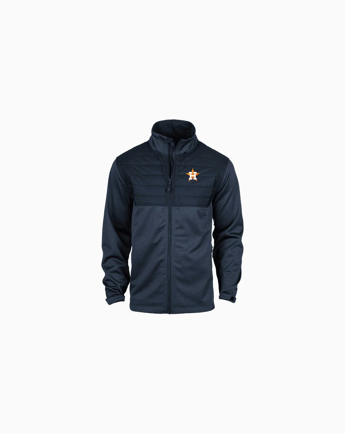 Men's Heather Navy Houston Astros Explorer Full-Zip Jacket