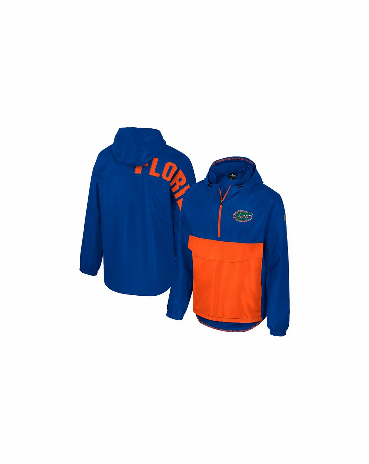Men's Royal Florida Gators Reloaded Anorak Half-Zip Jacket