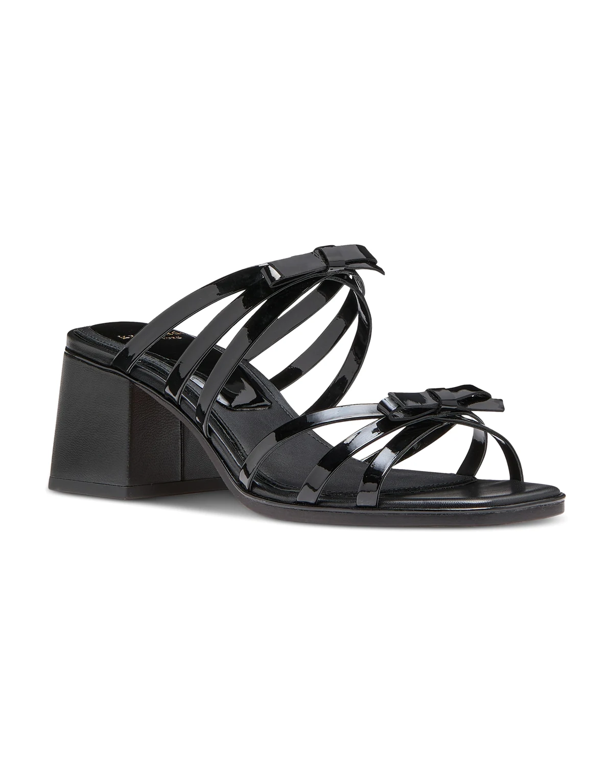 Women's Carolina Bow-Trim Block-Heel Sandals