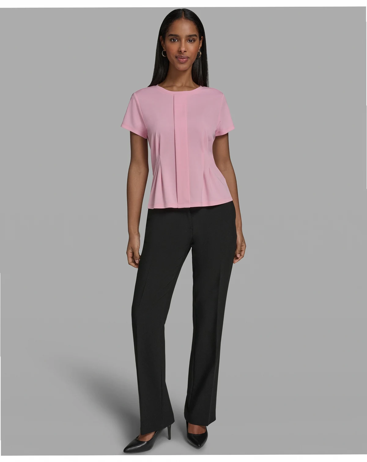 Women's Crewneck Cut and Sew Top