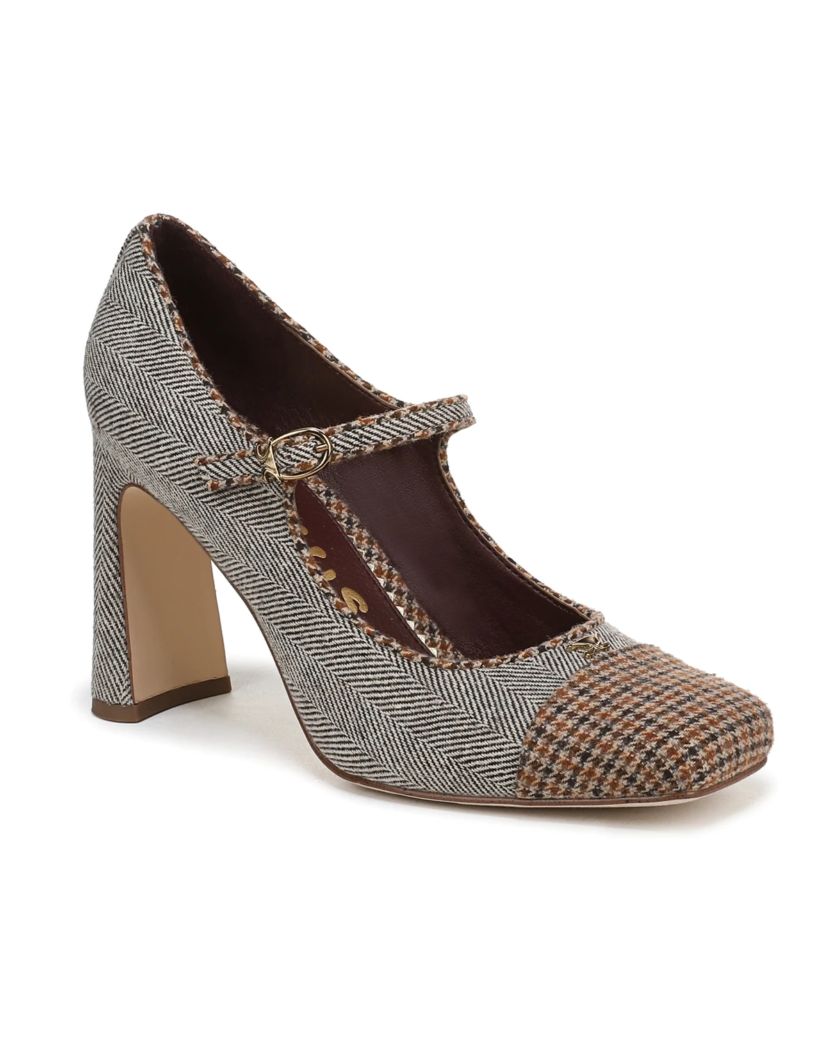 Women's Elora Blade-Heel Capped-Toe Mary Jane Pumps