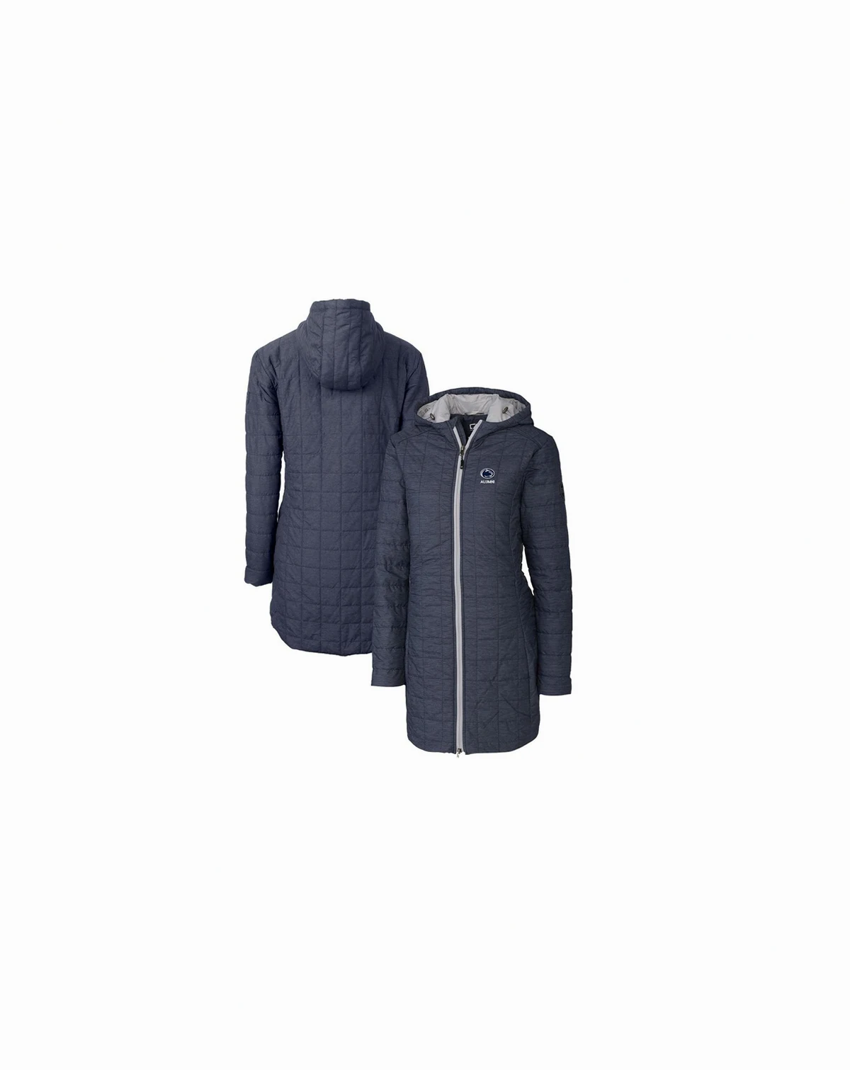 Women's Navy Penn State Nittany Lions Alumni Rainier PrimaLoft Eco Insulated Hooded Jacket