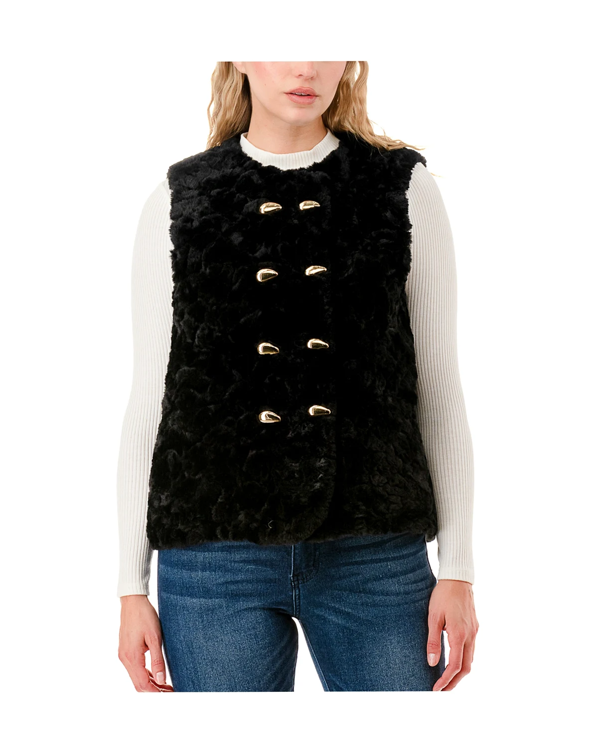 Crew Neck Vest