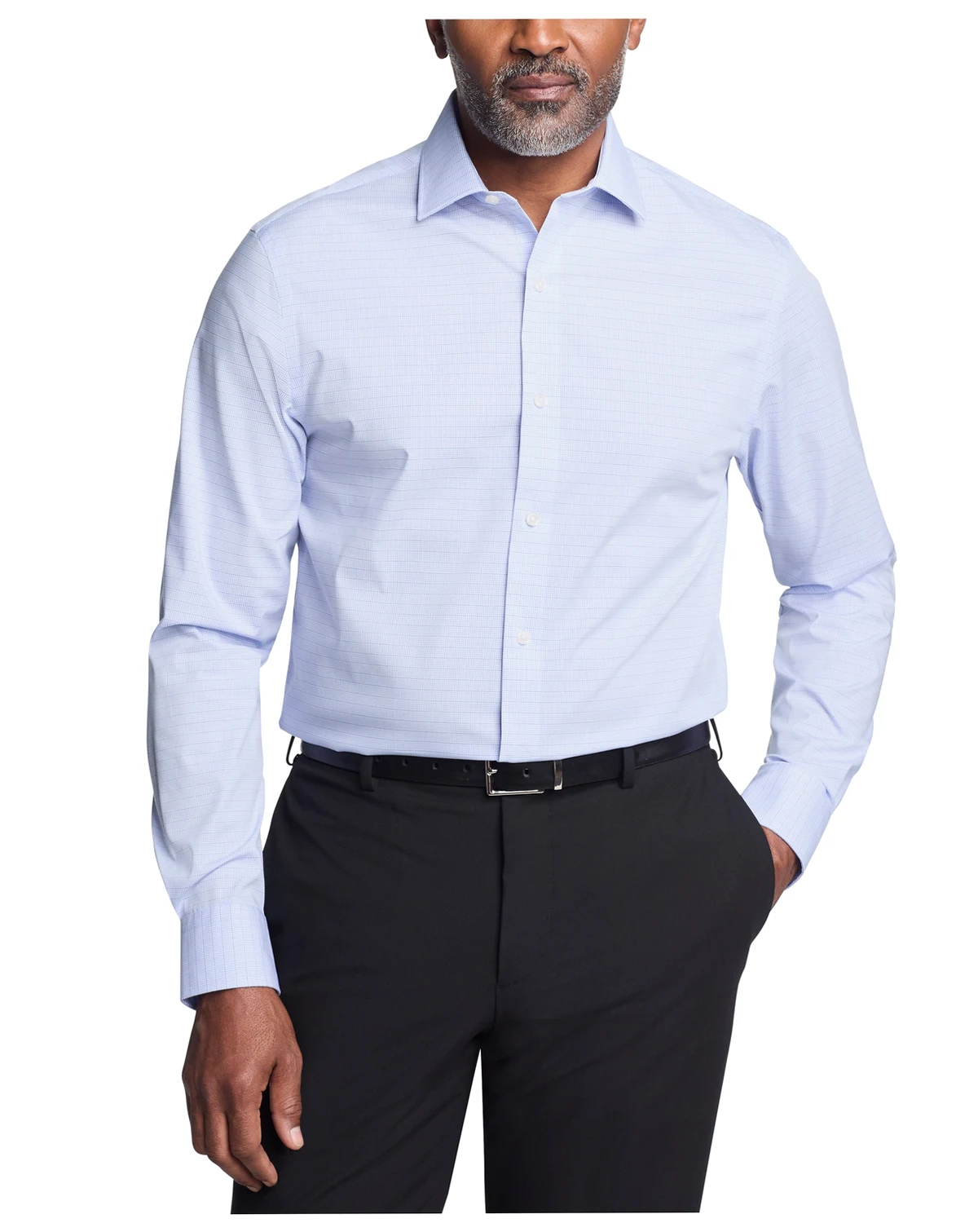 Men's Flex Regular-Fit Twill Dress Shirt