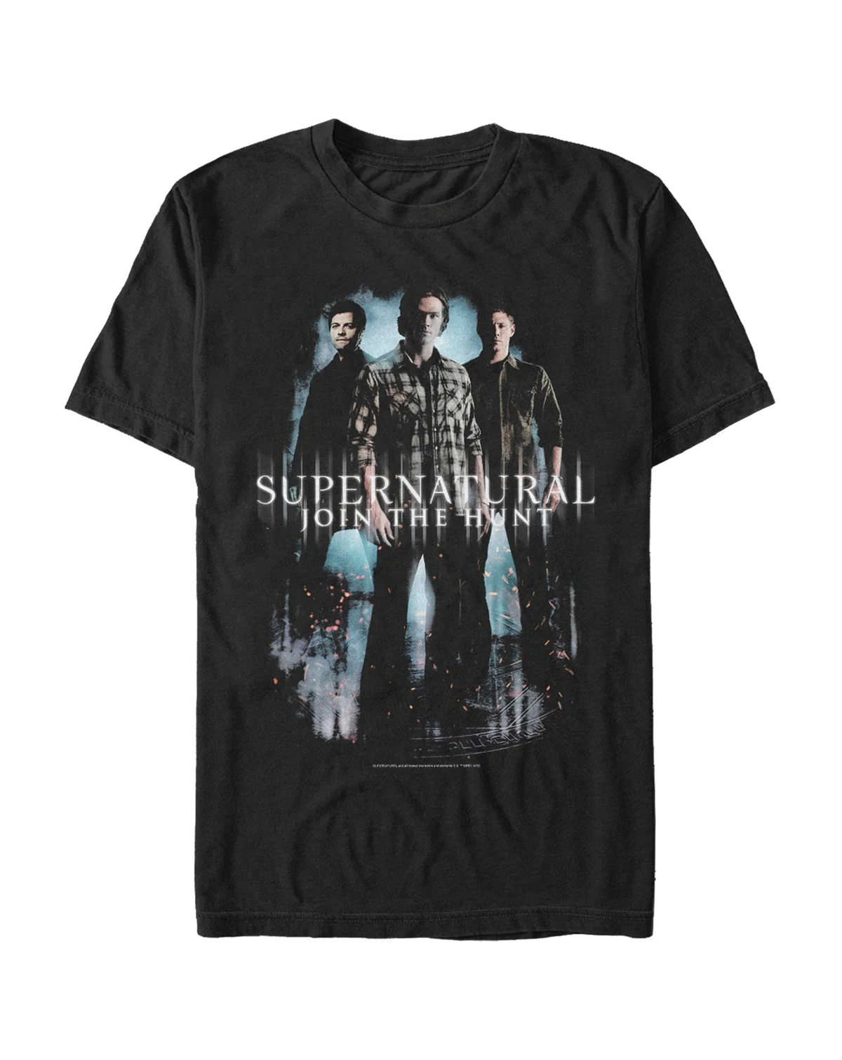 Men's Supernatural Supernatural Trio Poster Short Sleeve T-shirt