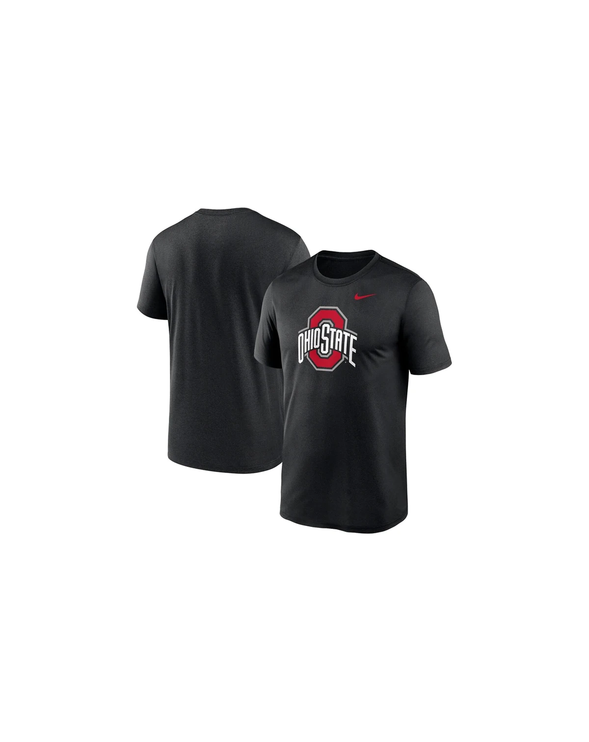 Men's Black Ohio State Buckeyes Primetime Legend Logo T-Shirt