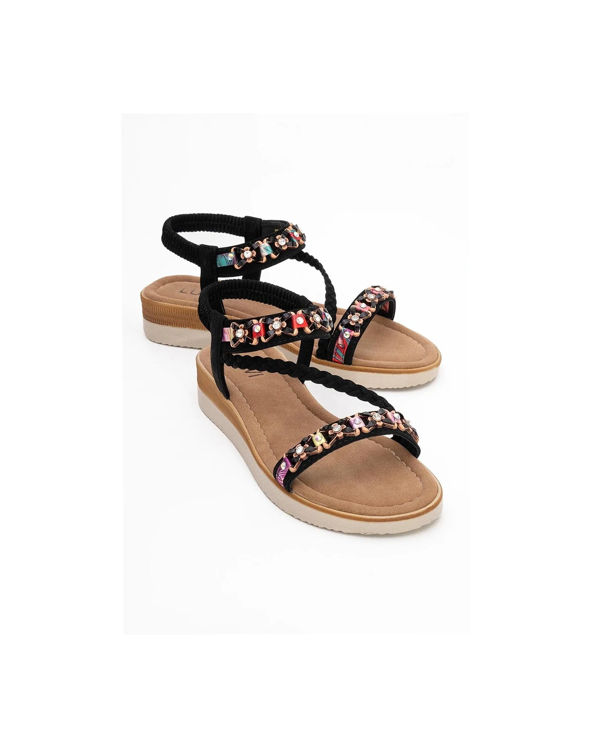 YUAN Braided Strap Sandal (Women)