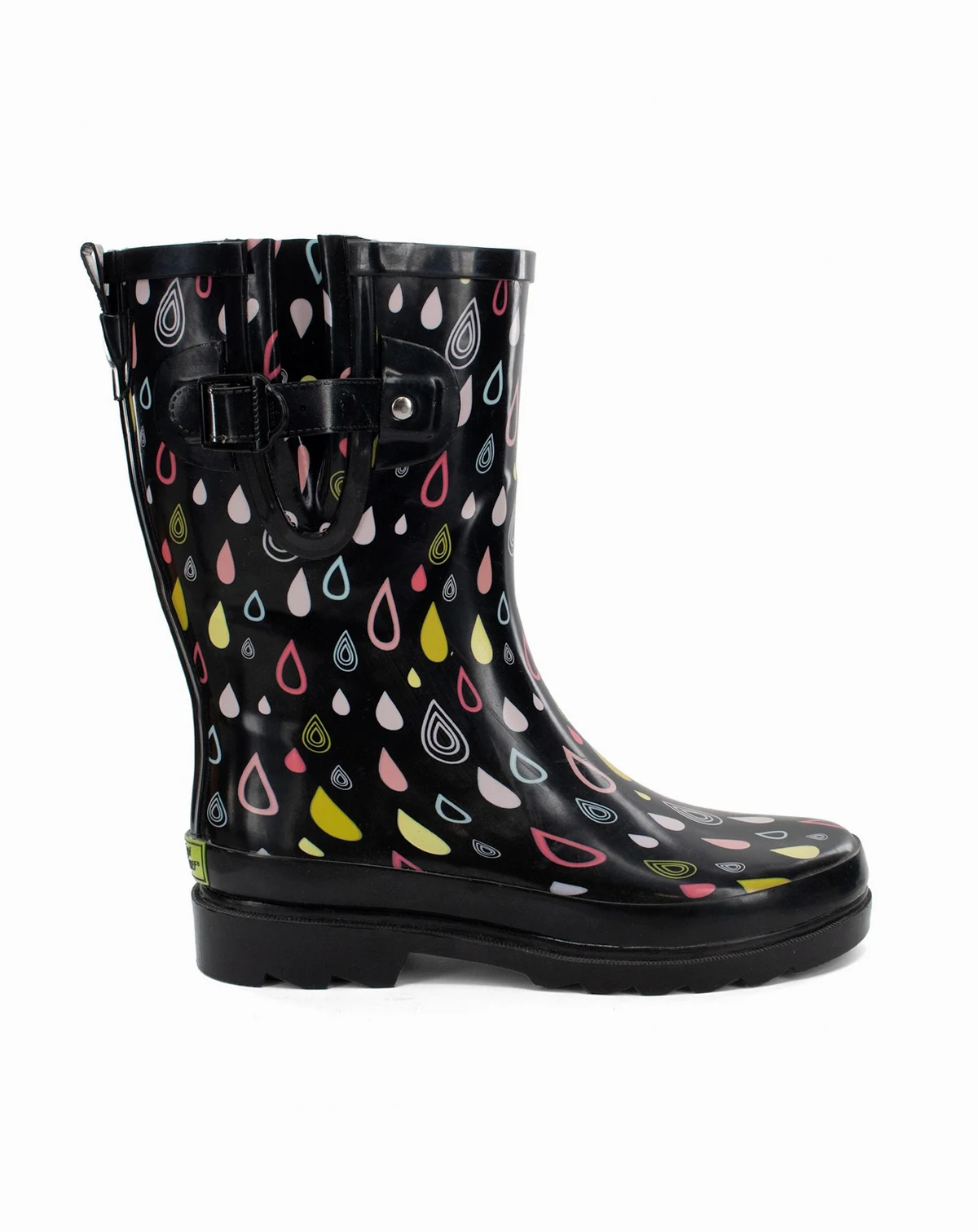 Womens Rain Drop Mid Rain Boot
