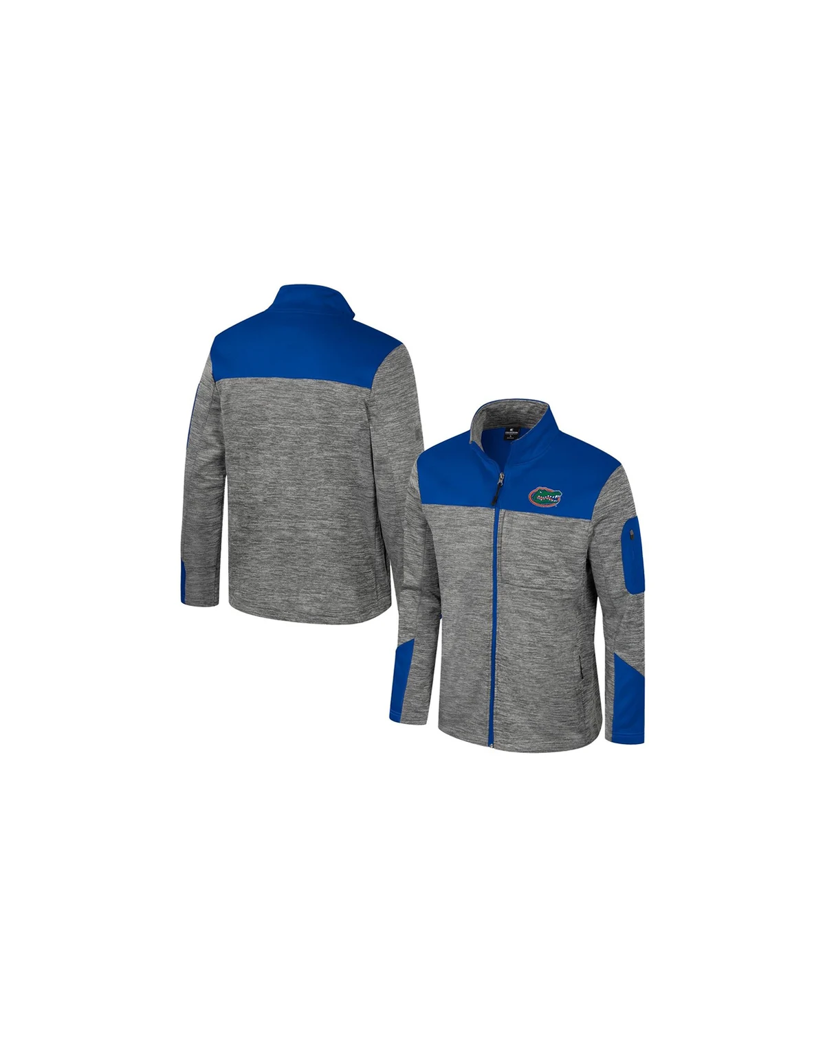 Men's Gray/Royal Florida Gators Guard Full-Zip Jacket