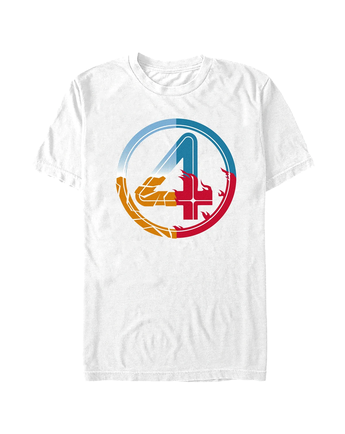 Men's Fantastic 4 First Steps Powers Logo T-Shirt