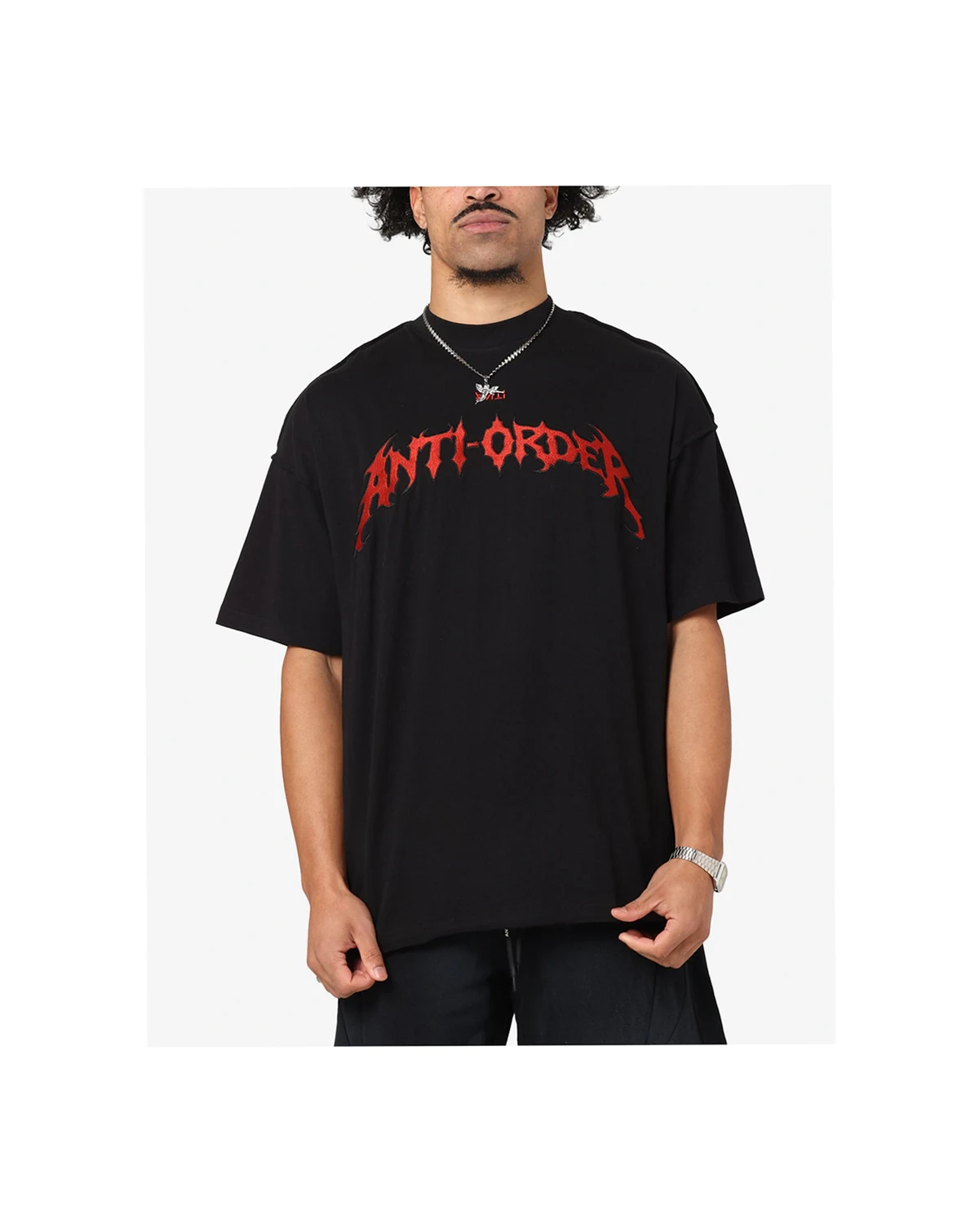 Men's Mosh Non Seam T-Shirt, Black - XSmall