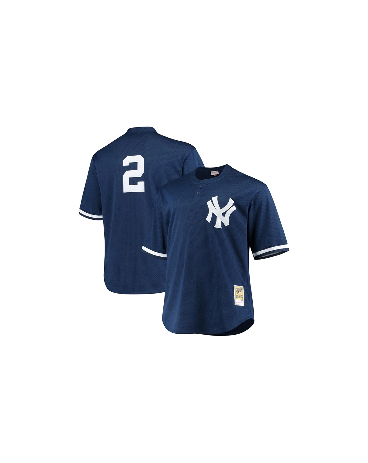 Men's Derek Jeter Navy New York Yankees Big and Tall Batting Practice Replica Player Jersey
