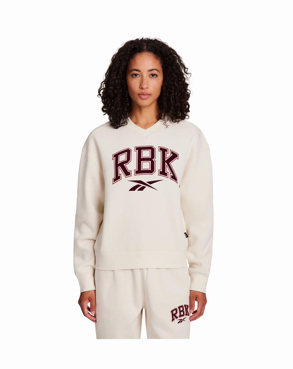 Women's New Heritage Varsity V-Neck Sweatshirt