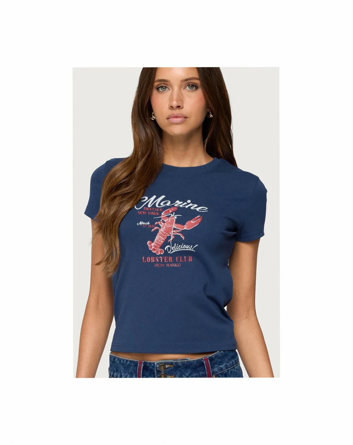 Womens Lobster Club T Shirt