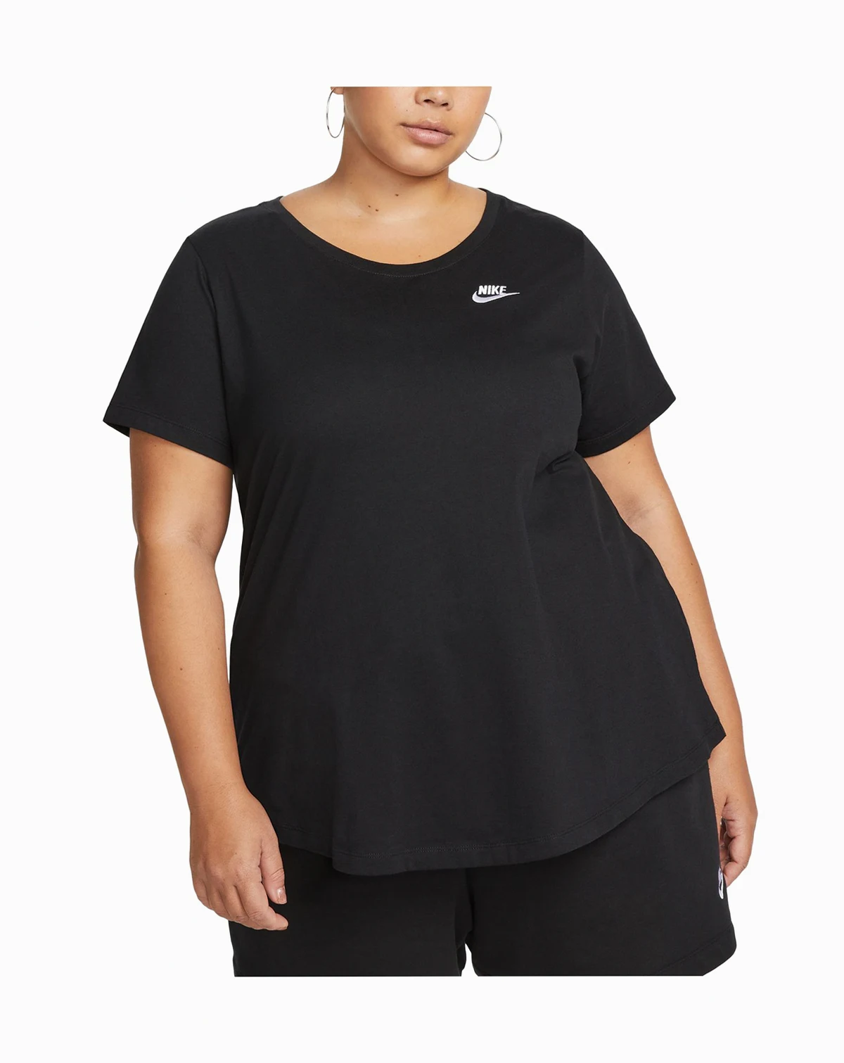 Plus Size Active Sportswear Club Essentials Short-Sleeve T-Shirt