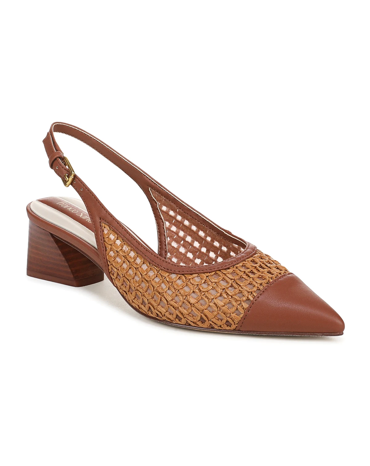 Women's Racer Pointed Toe Slingback Shoes