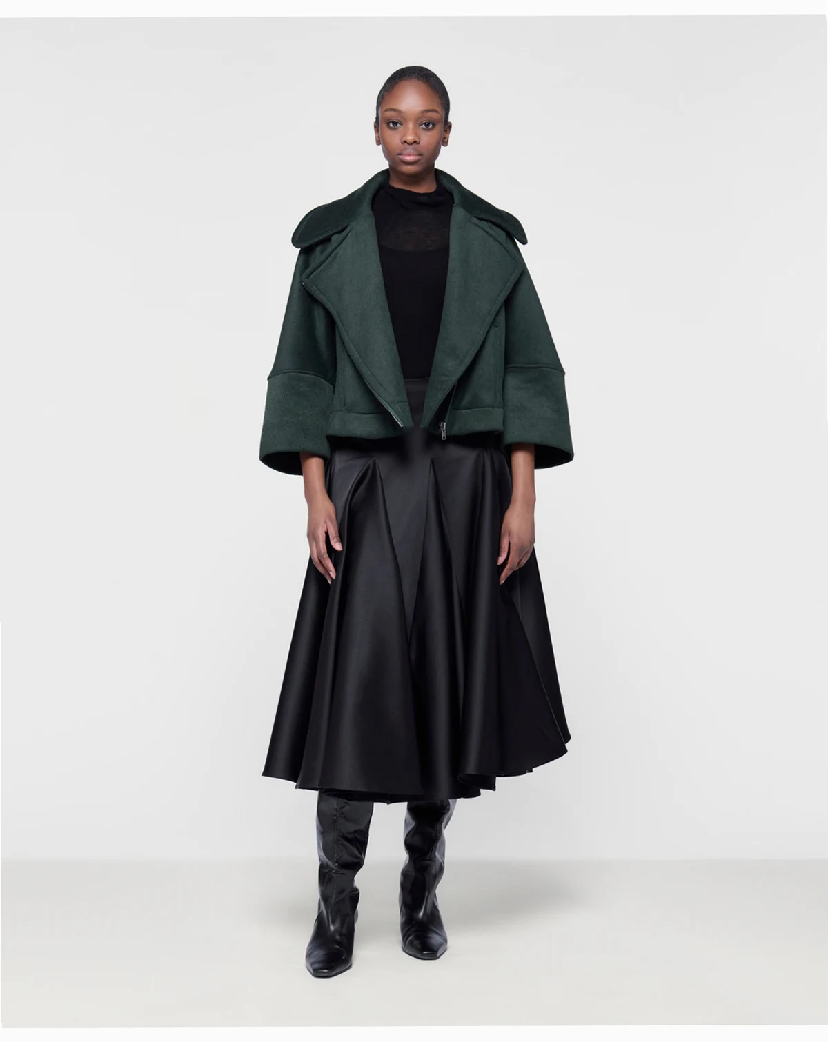 Women's Boxy Biker Jacket