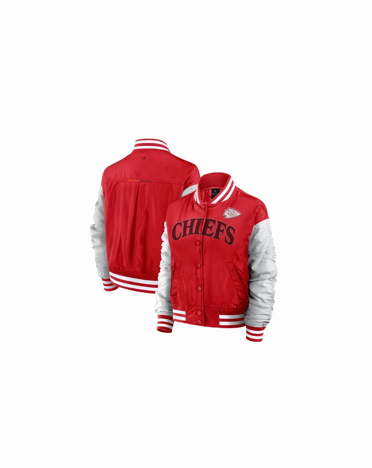 Women's Red Kansas City Chiefs Elements Wave Full-Snap Jacket