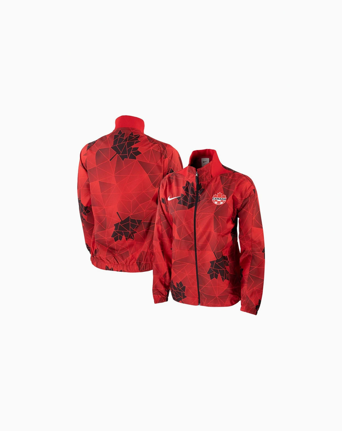 Women's Red 2023 Canada Women's National Team Anthem Performance Full-Zip Jacket
