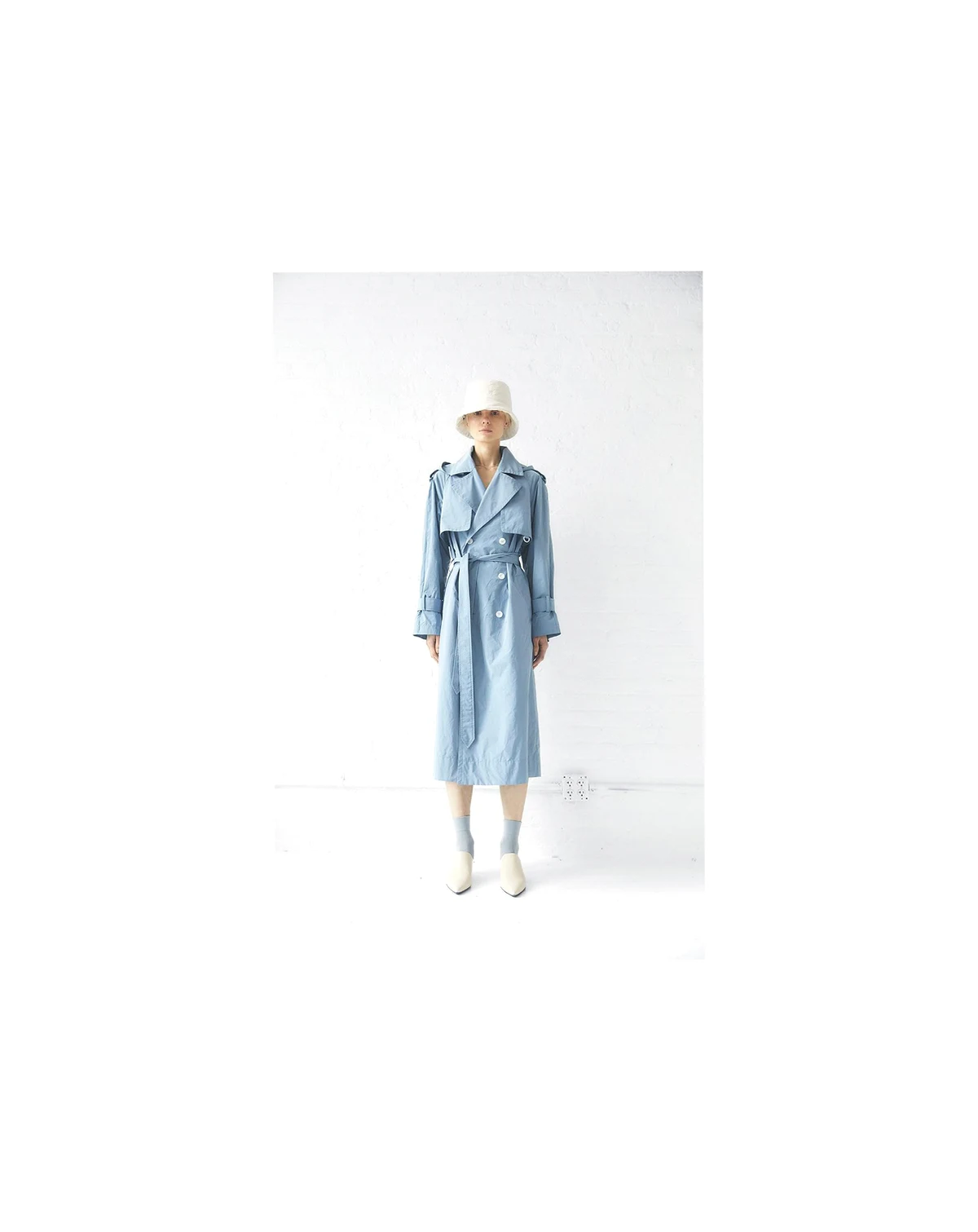Women's Hooded Trench Coat