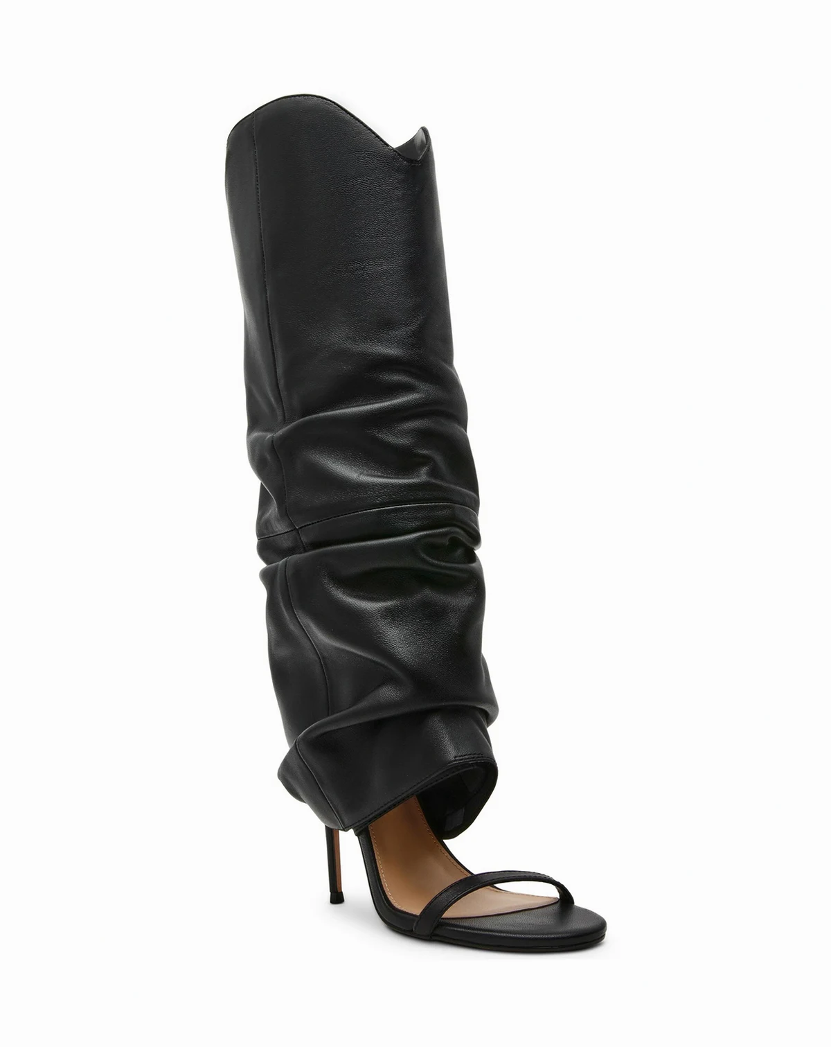 Women's Ravine Cuffed Knee High Stiletto Heel Boots