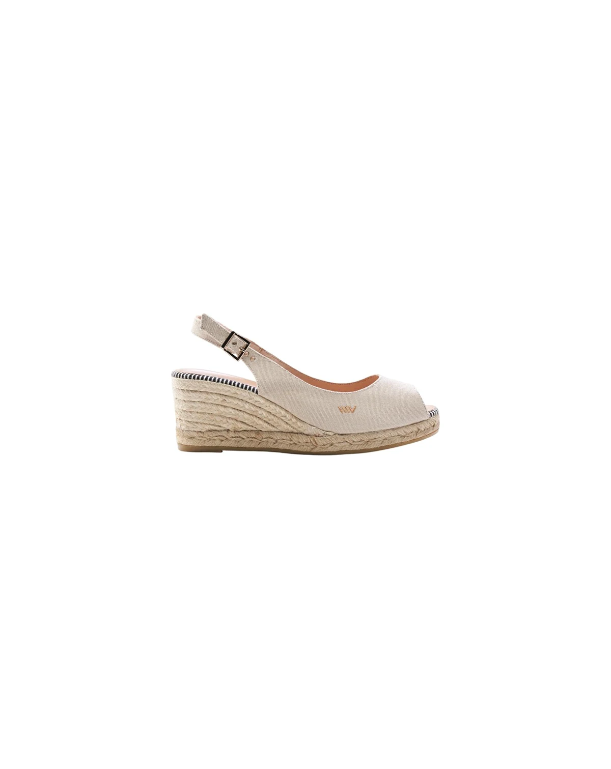 Gavina Canvas Espadrille Sandal Wedges