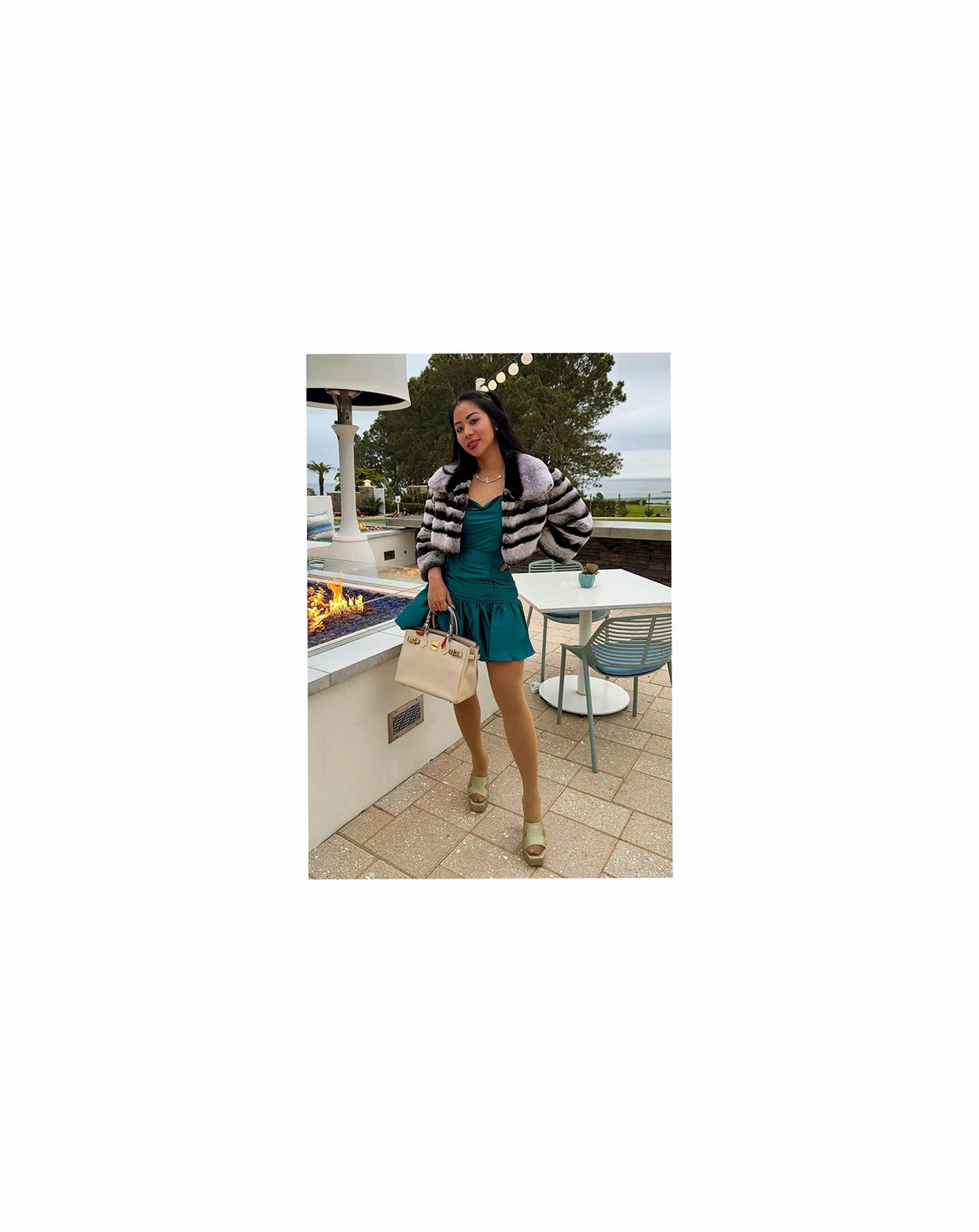 Womens Pda Croc High Heel Platform Sandals