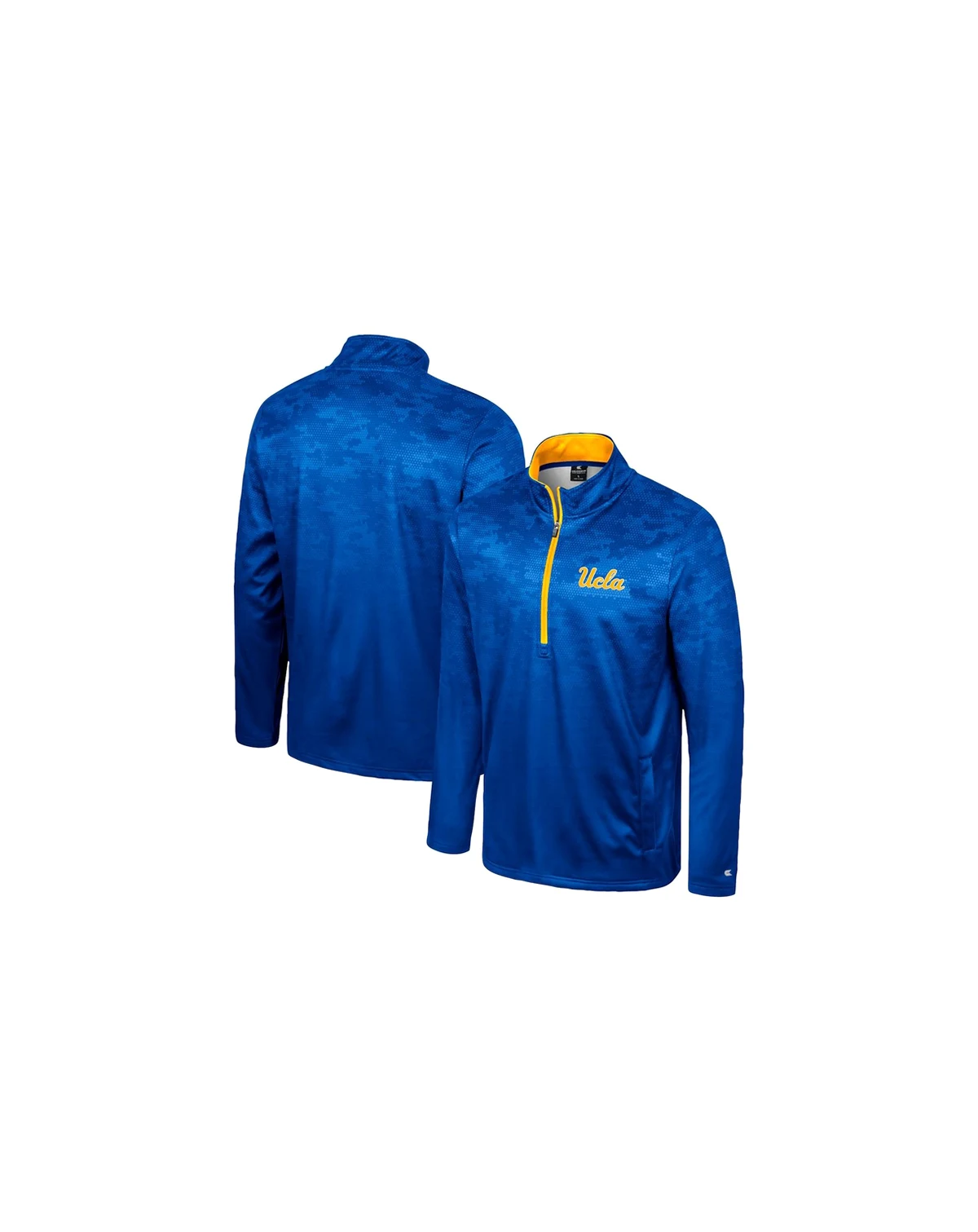 Men's Blue UCLA Bruins The Machine Half-Zip Jacket