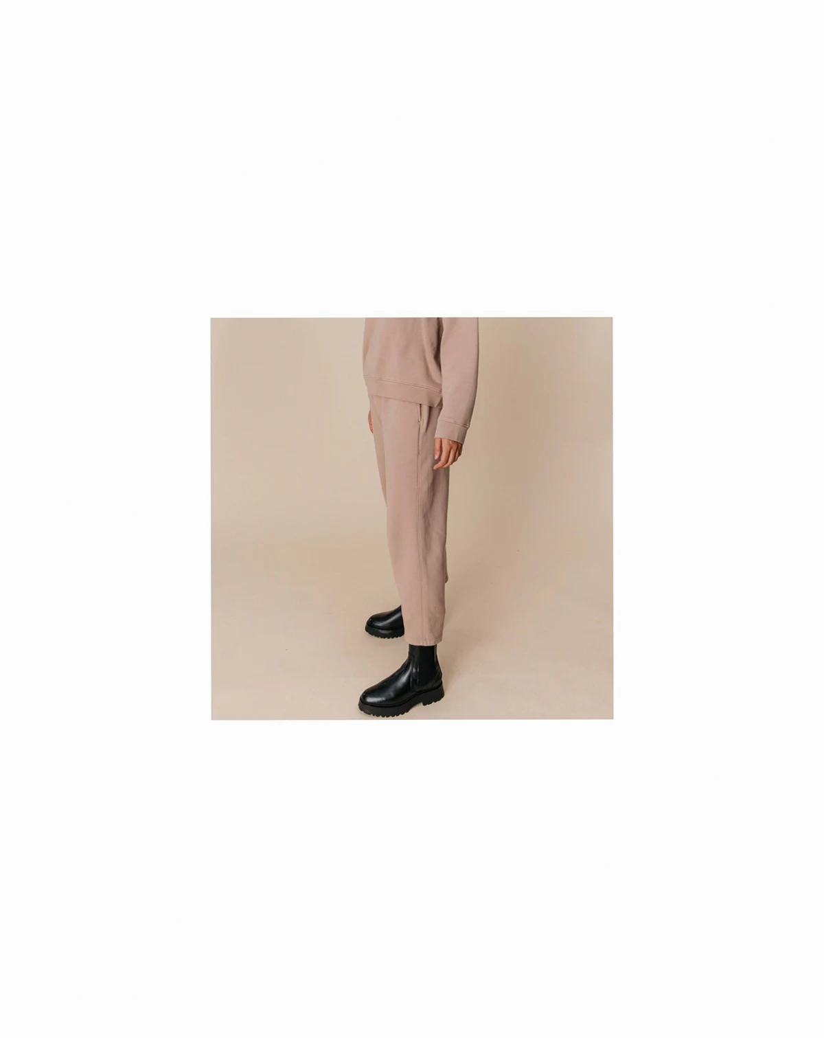 Women's Cotton Teddy Cropped Pant