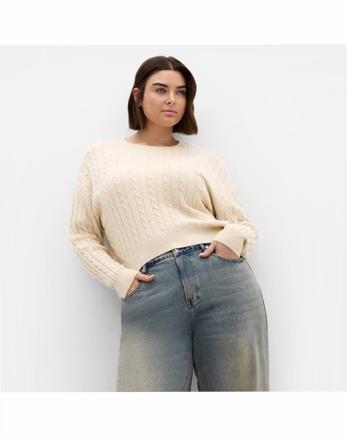 Plus Size Kenia Knit Sweater