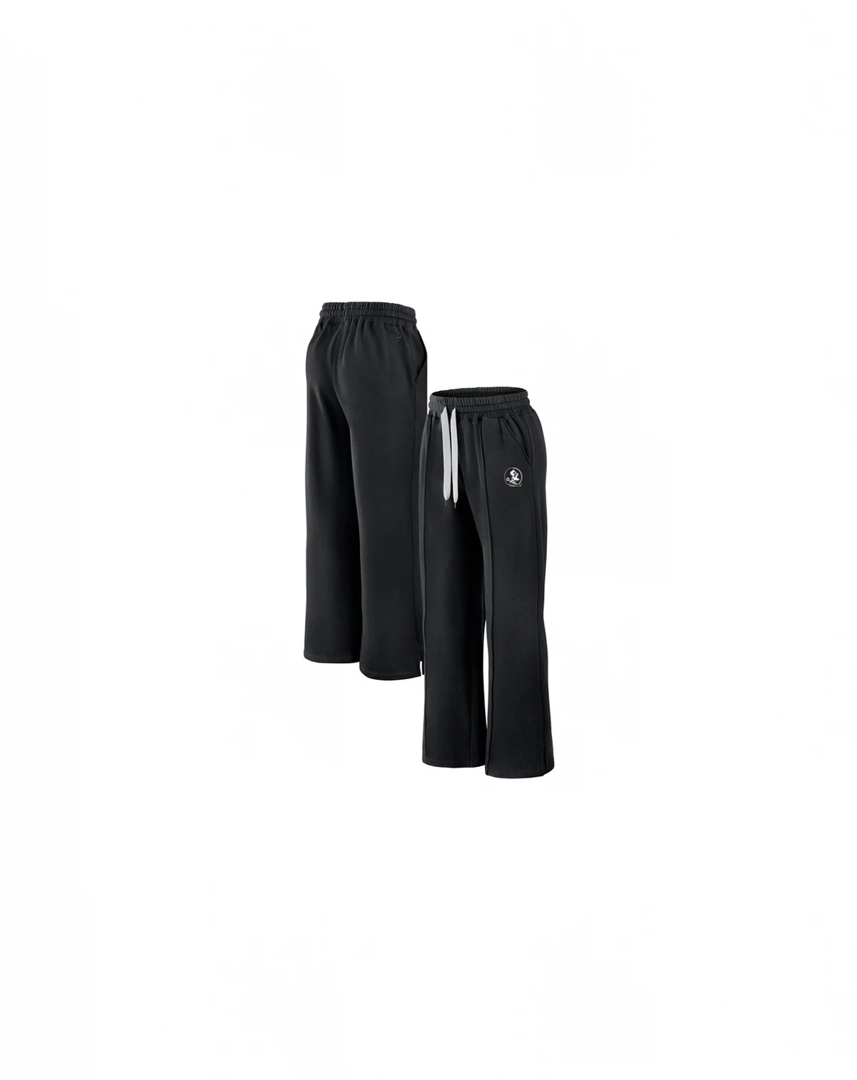 Women's Black Florida State Seminoles Prime Supersoft Fleece Flaired Sweatpants