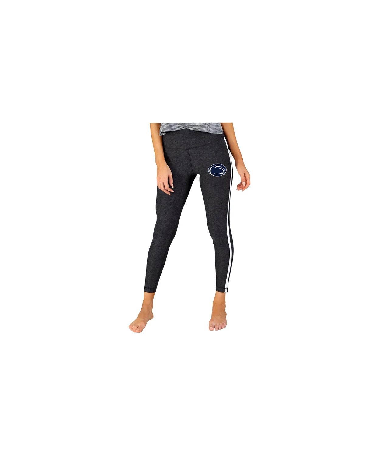 Women's Charcoal/White Penn State Nittany Lions Centerline Knit Leggings