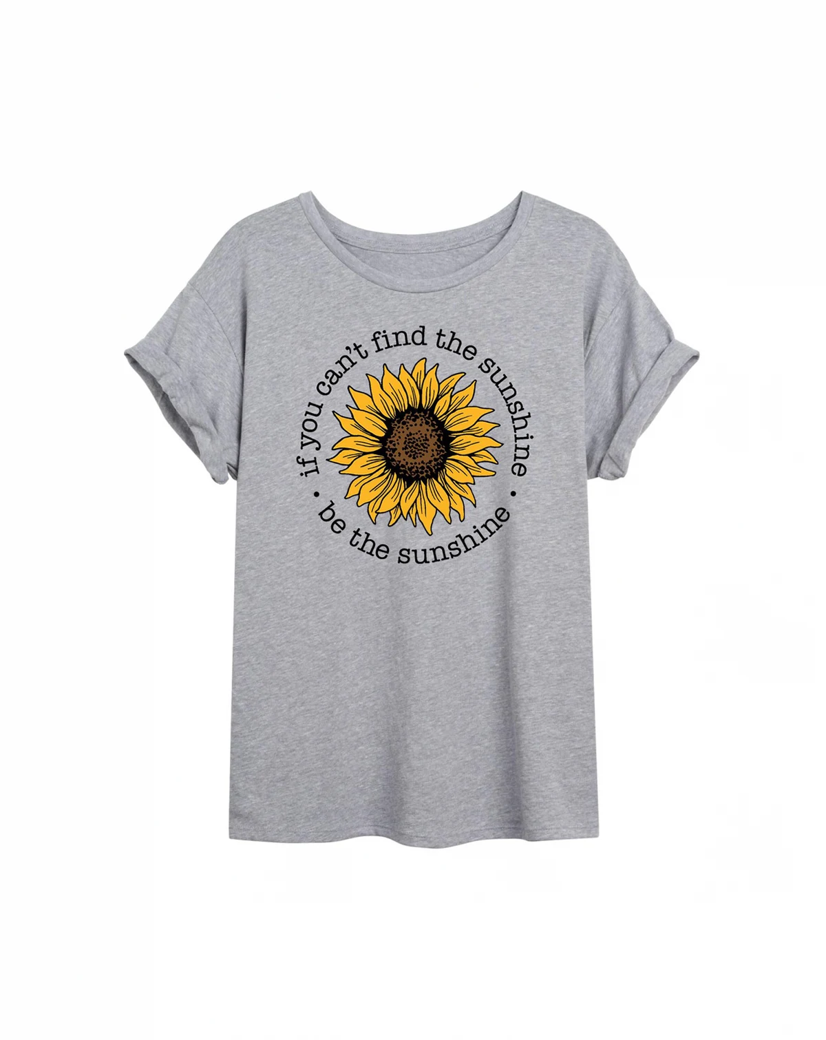 Trendy Juniors Sunshine Graphic Oversized Tee