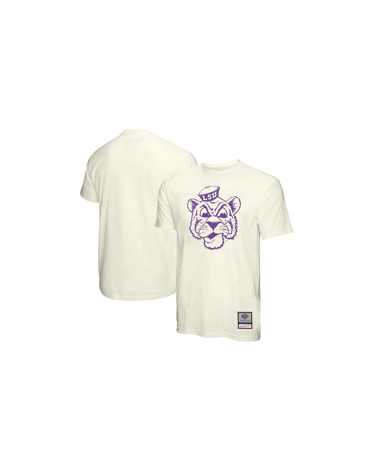 Men's Cream LSU Tigers Vintage Tone T-Shirt