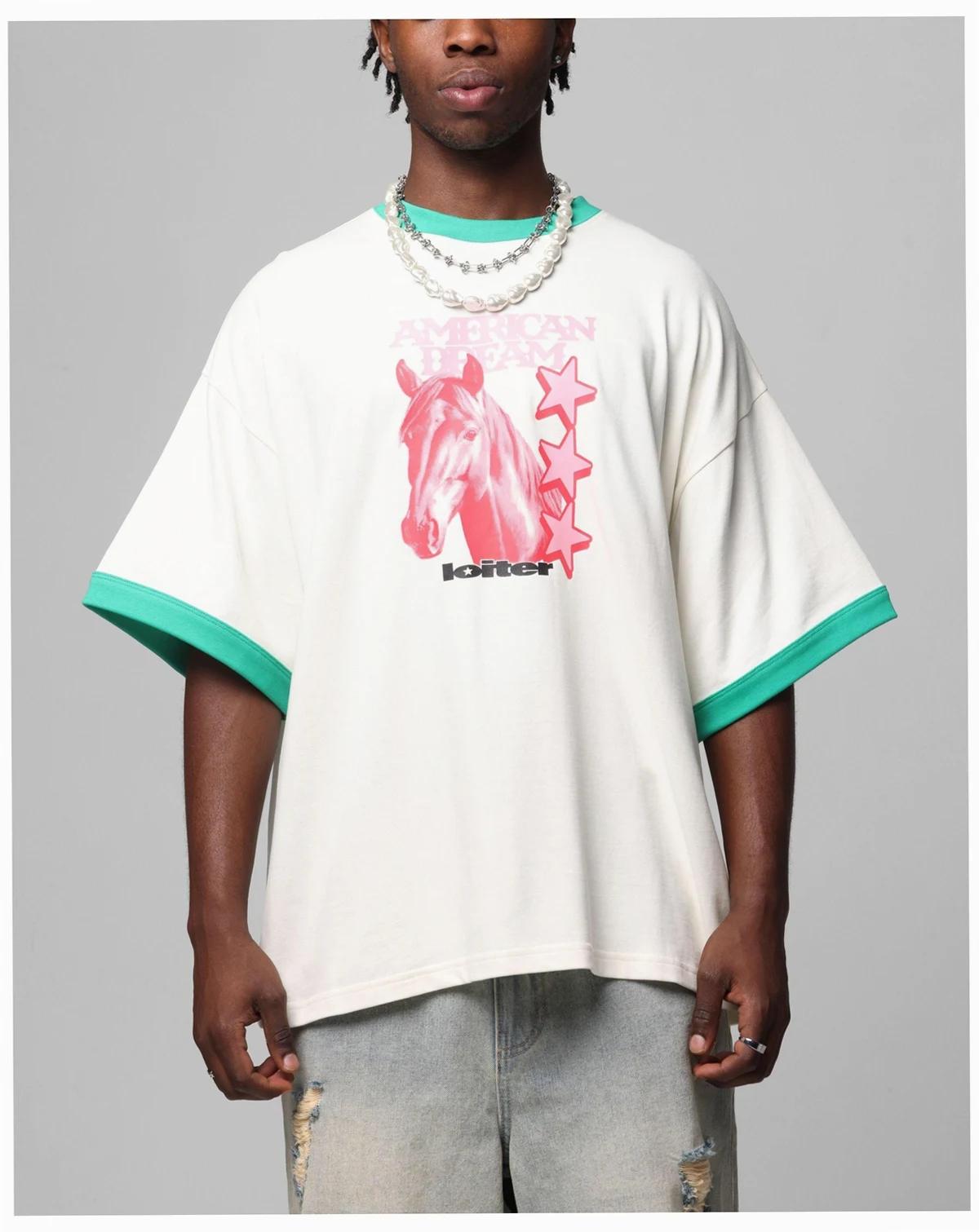 Men's Western Front Ringer T-Shirt