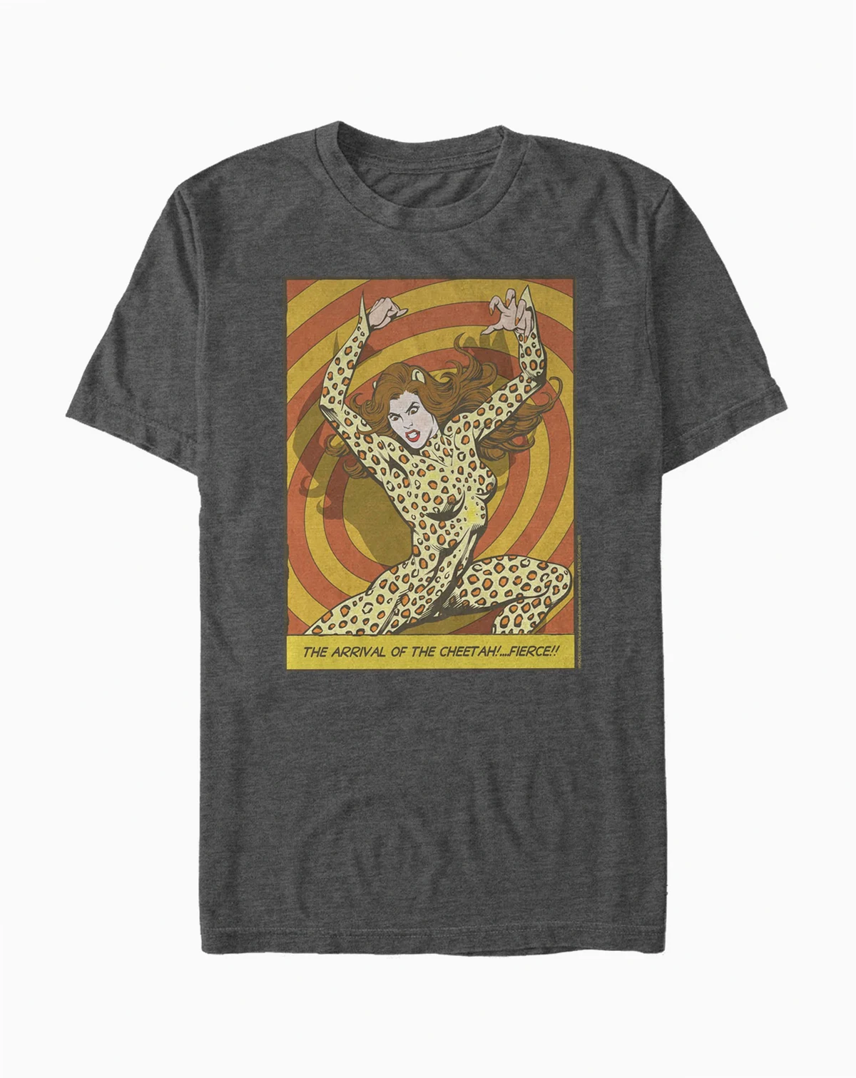 Men's Wonder Woman Cheetah Fierce Short Sleeve T-shirt