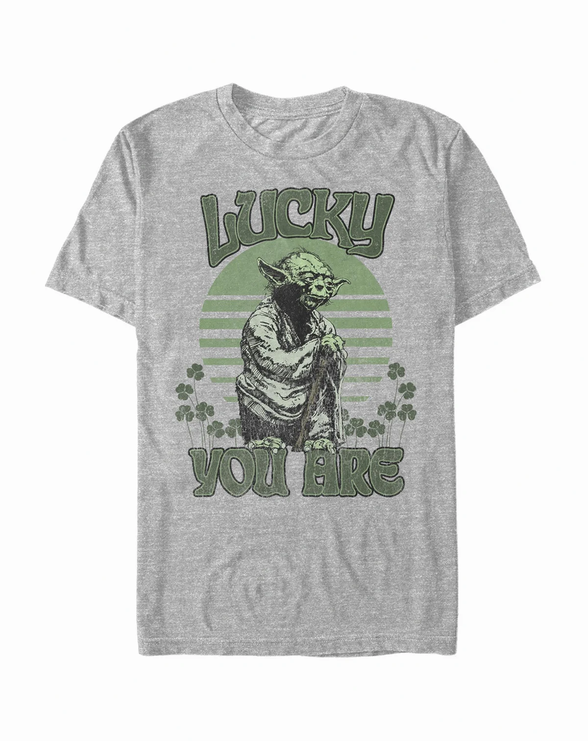 Men's Lucky is Yoda Short Sleeve Crew T-shirt