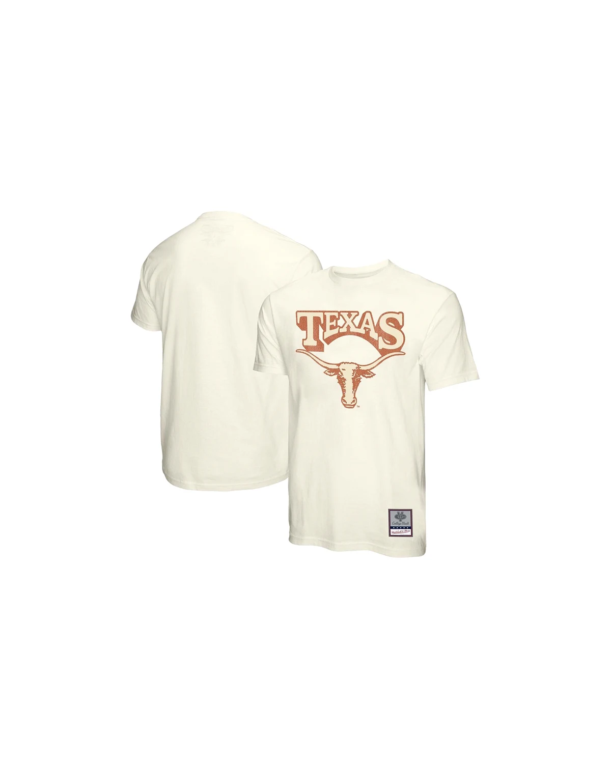 Men's Cream Texas Longhorns Vintage Tone T-Shirt