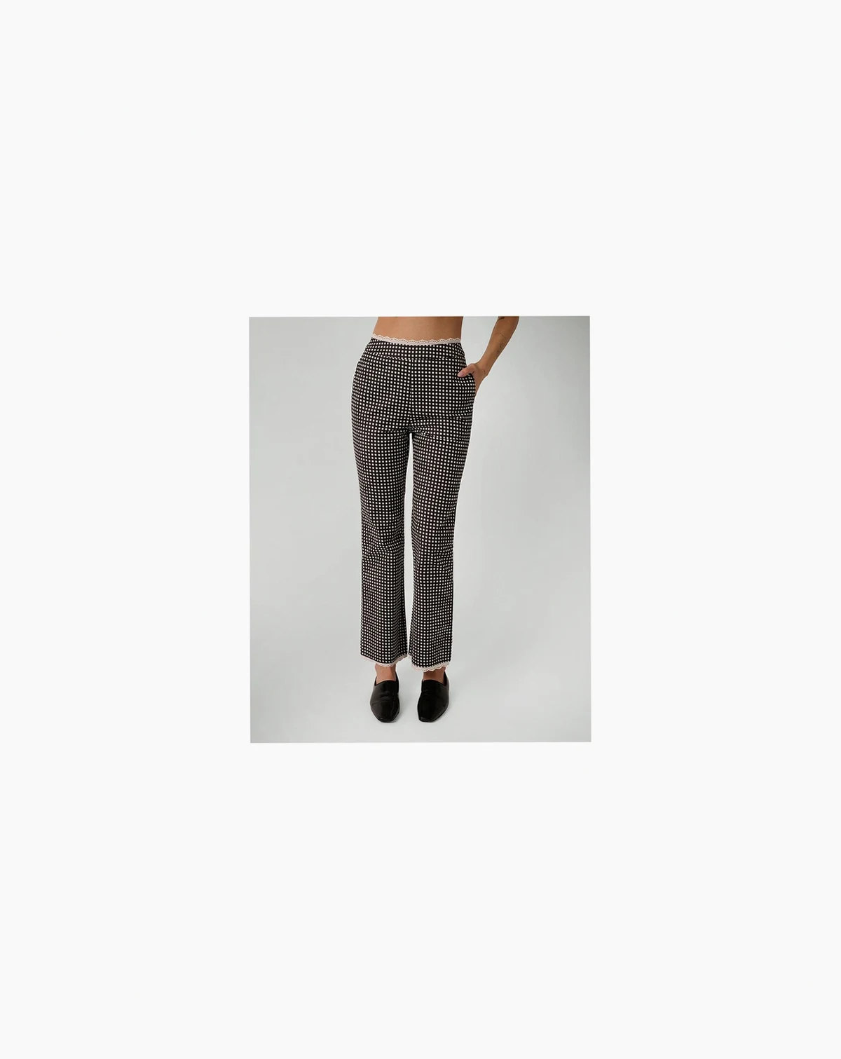 Women's Crop Straight Pant