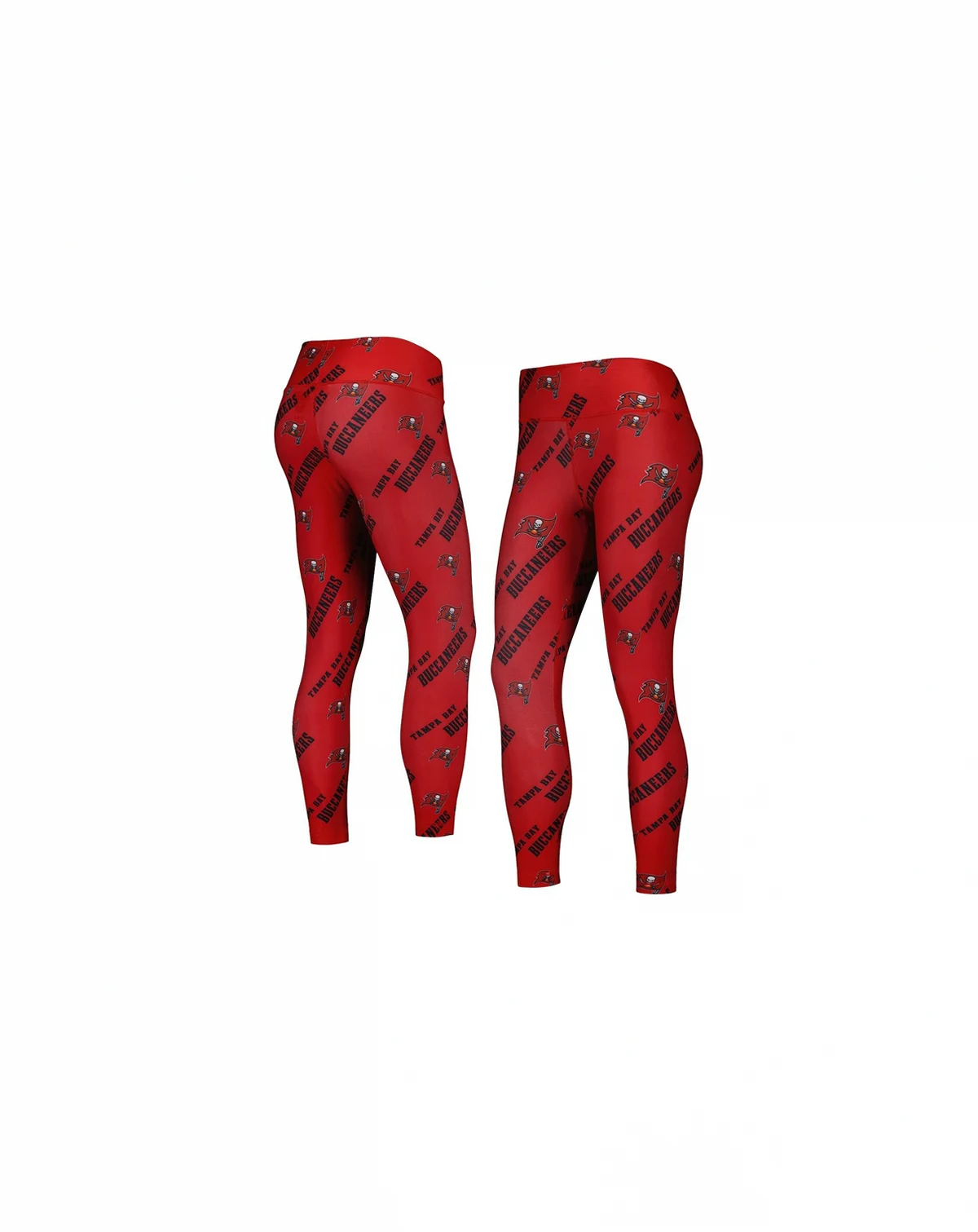 Women's Red Tampa Bay Buccaneers Breakthrough Allover Print Lounge Leggings