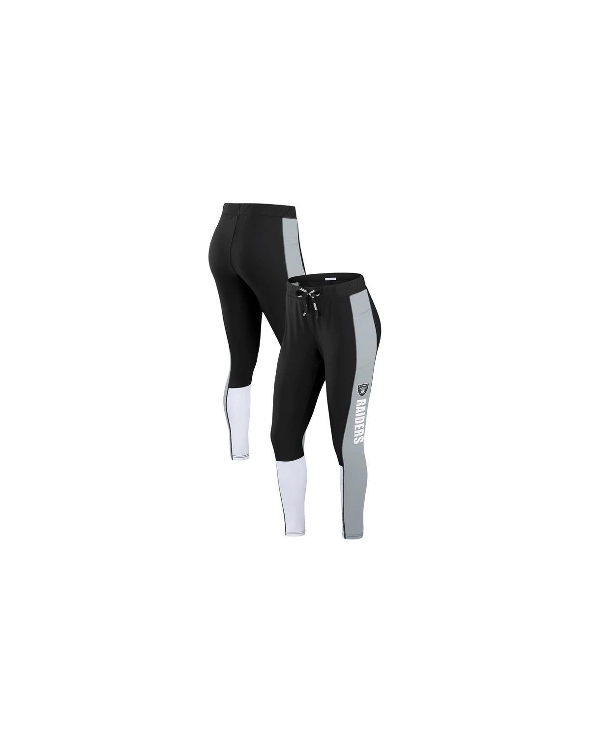 Women's Las Vegas Raiders Color-block Leggings
