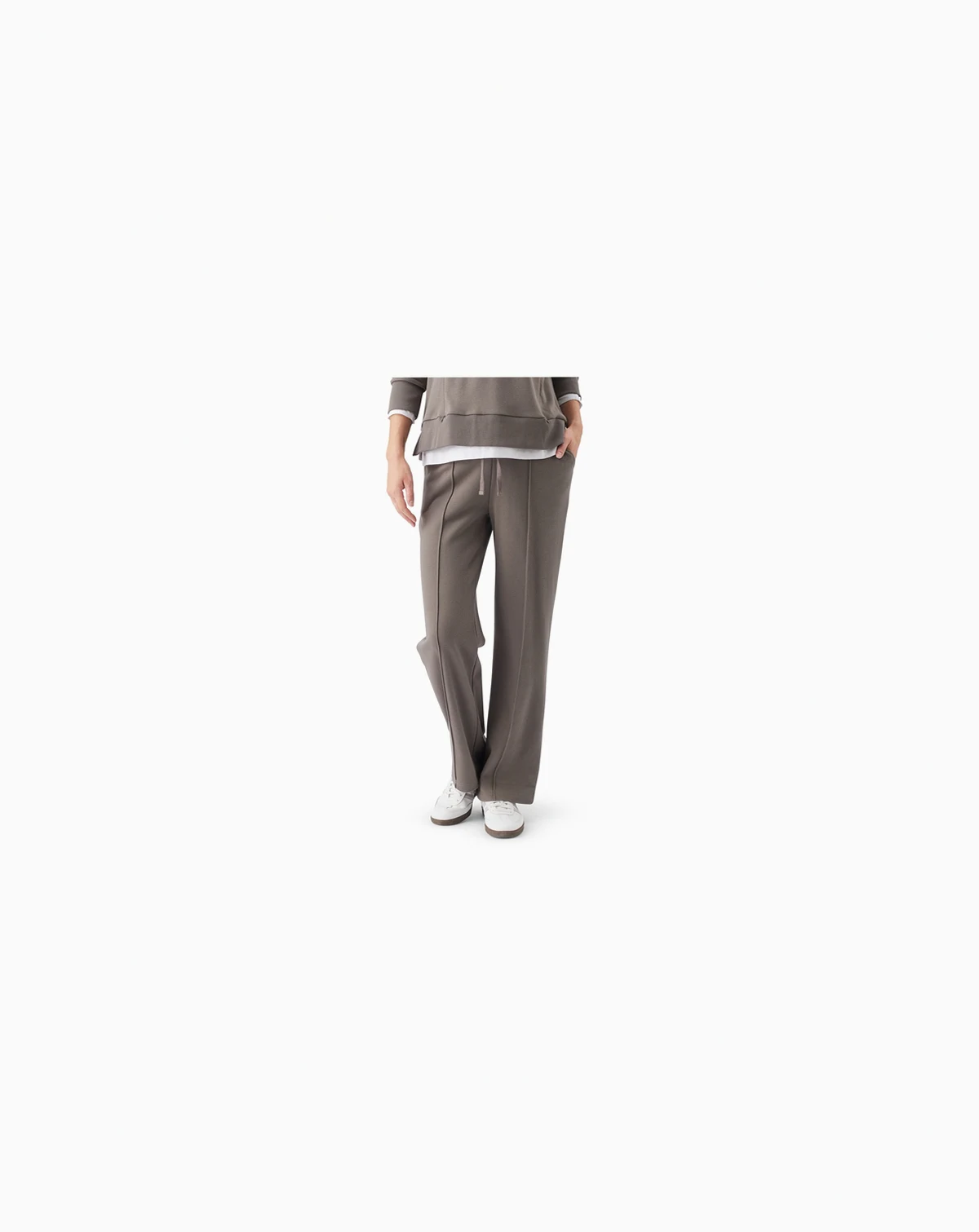 Maternity Terry Wide Leg Jogger