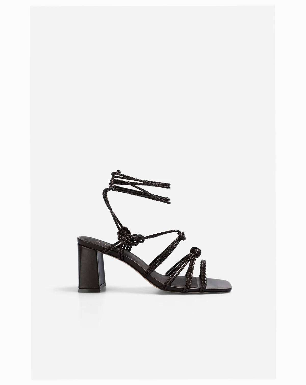 Braid Cord Heel Sandal