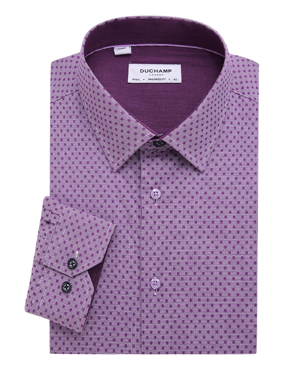 Men's Fancy Gingham Dress Shirt