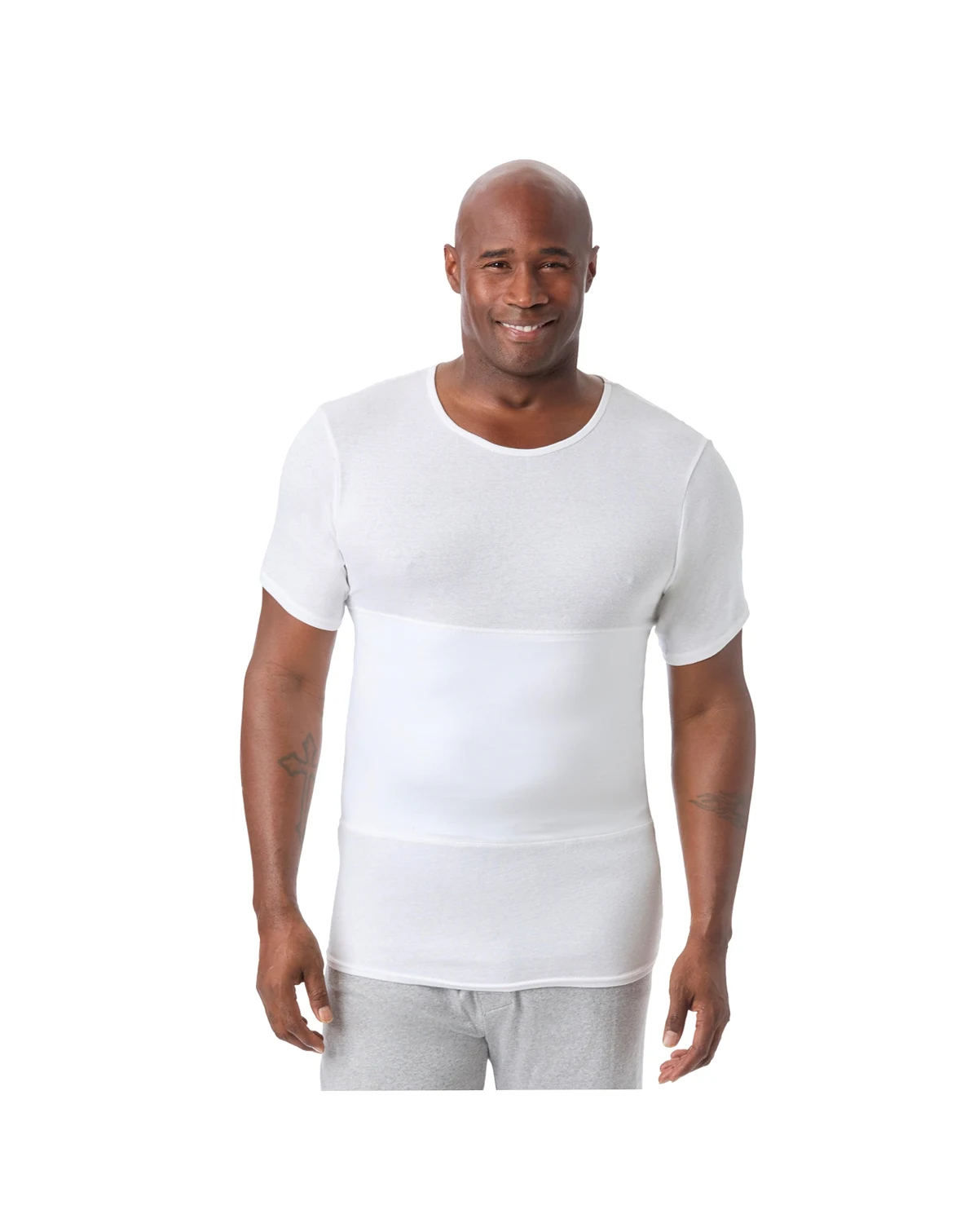 Big & Tall Sculpting Crewneck