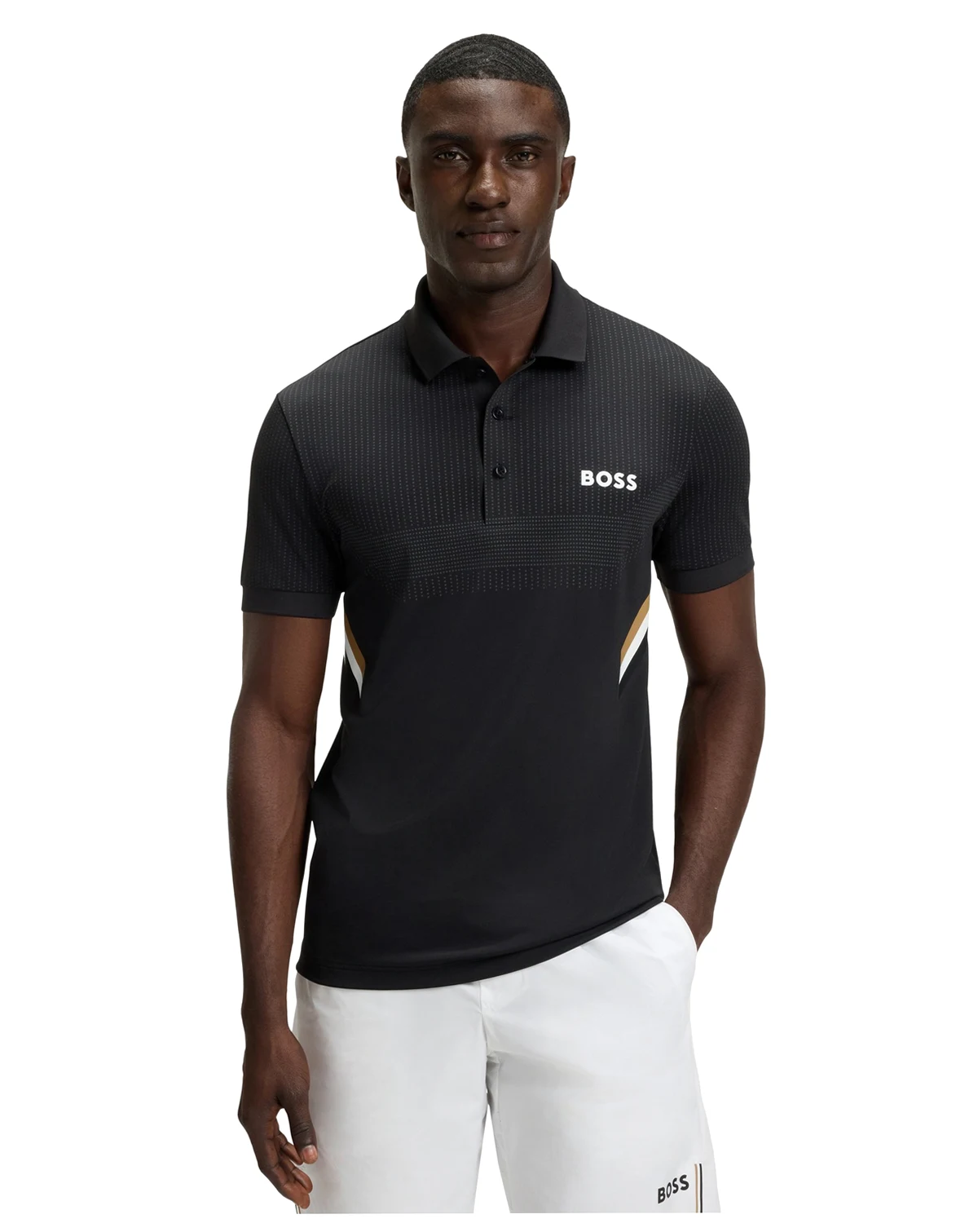 Men's Active Moisture Management Slim-Fit Polo Shirt