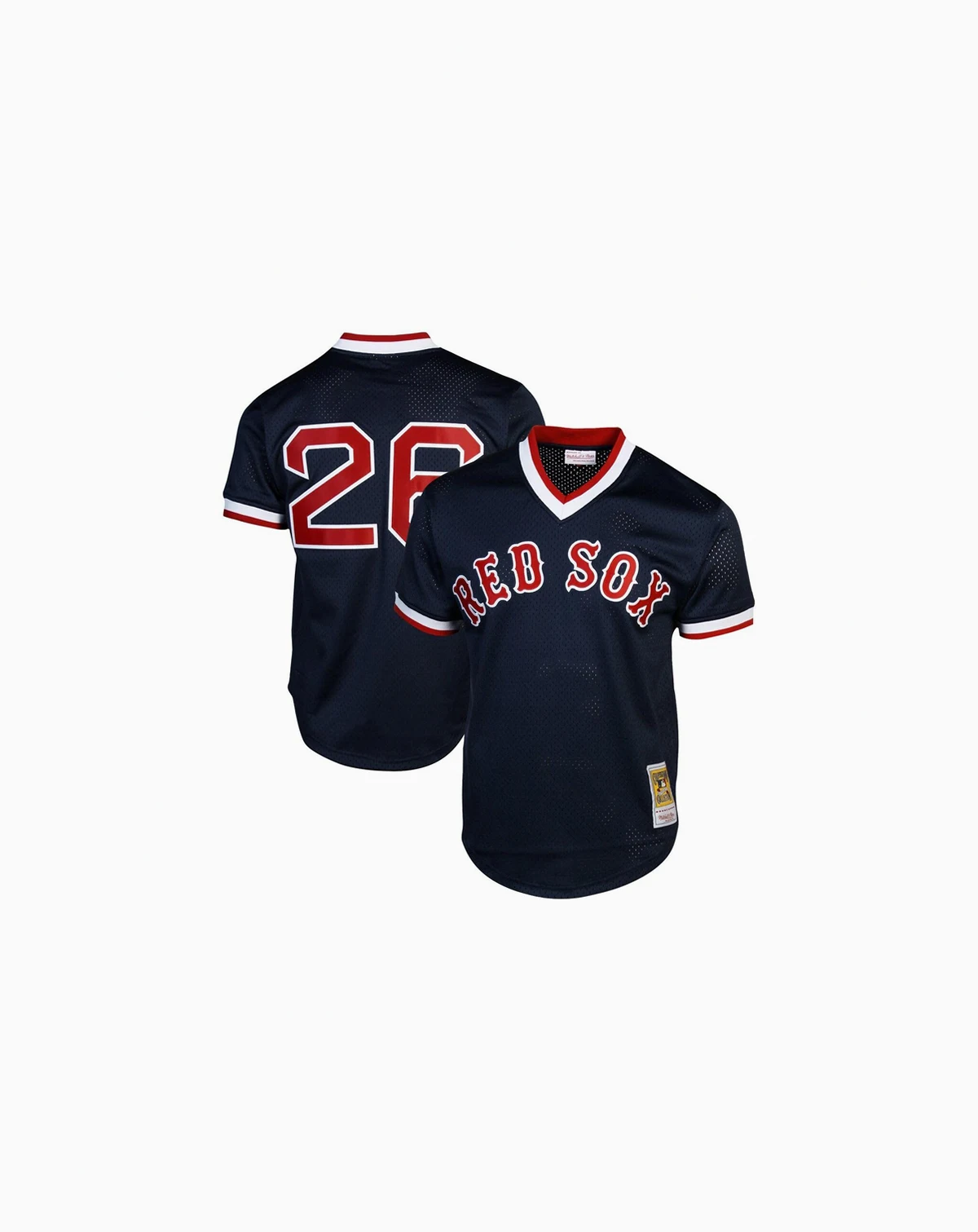 Men's Wade Boggs Boston Red Sox 1992 Authentic Cooperstown Collection Batting Practice Jersey - Navy Blue